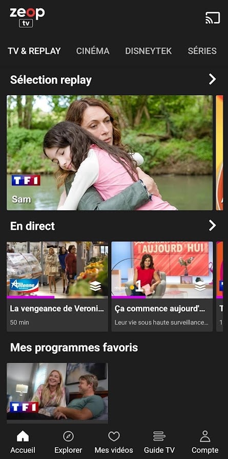Telecommande Zeop TUTO - Se connecter sur zeopTV avec mon abonnement mobile