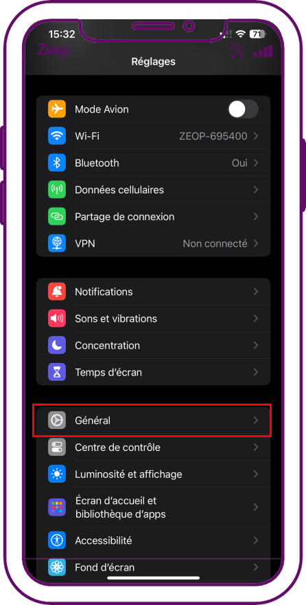 Telecommande Zeop TUTO - Forcer la sélection du réseau Zeop